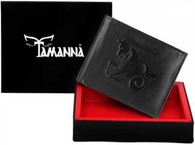 

Tamanna Men Casual Black Genuine Leather Wallet(1 Card Slot)
