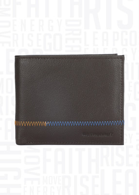 

Metronaut Men Brown Genuine Leather Wallet(4 Card Slots)