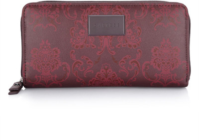 

Caprese Women Evening/Party Maroon Artificial Leather Wallet(8 Card Slots)