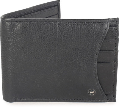

Louis Philippe Men Formal Black Genuine Leather Wallet(8 Card Slots)