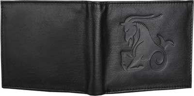 

WalletLee Men Casual Black Genuine Leather Wallet(1 Card Slot)