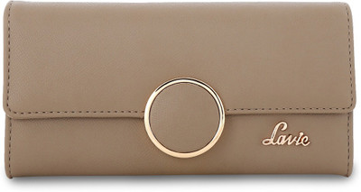 

Lavie Women Casual Beige Artificial Leather Wallet(8 Card Slots), Grey