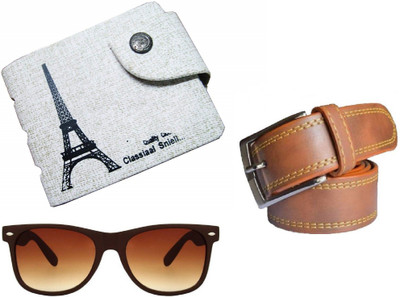 

FERRET Wallet, Belt Combo(White, Brown, Tan)