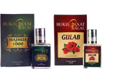 

RACKDACK Bukhraat Halal Oriental Treat Alcohol free Gulab & Majmua 1000 Floral Attar(Musk Arabia)