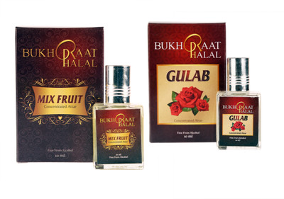 

RACKDACK Bukhraat Halal Oriental Treat Alcohol free Gulab & Mix Fruit Floral Attar(Musk Arabia)