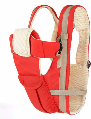 

Aayat Kids Adjustable 4 Positions Baby Carrier 3D Backpack Infant Newborn Pouch Bag Wrap Soft Structured Sling Front Back X20 Baby Carrier(Red, Front carry facing out)