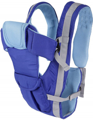 

Aayat Kids Adjustable 4 Positions Baby Carrier 3D Backpack Infant Newborn Pouch Bag Wrap Soft Structured Sling Front Back X14 Baby Carrier(Blue, Front carry facing out)