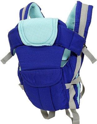 

Aayat Kids Adjustable 4 Positions Baby Carrier 3D Backpack Infant Newborn Pouch Bag Wrap Soft Structured Sling Front Back X11 Baby Carrier(Blue, Front carry facing out)