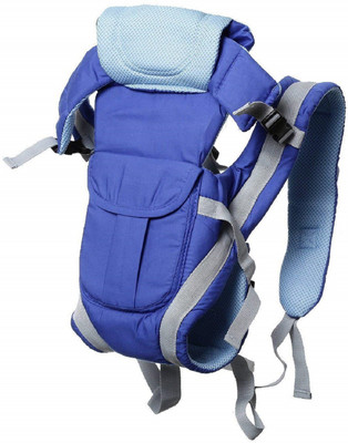 

Aayat Kids Adjustable 4 Positions Baby Carrier 3D Backpack Infant Newborn Pouch Bag Wrap Soft Structured Sling Front Back X13 Baby Carrier(Blue, Front carry facing out)