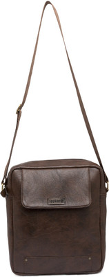 

Spykar SPY/BG/ON/S1803 Messenger Bag(Brown, 2 L)