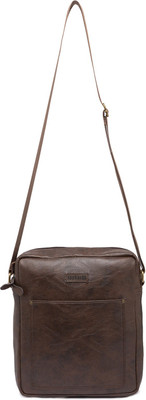 

Spykar SPY/BG/ON/S1801 Messenger Bag(Brown, 2 L)