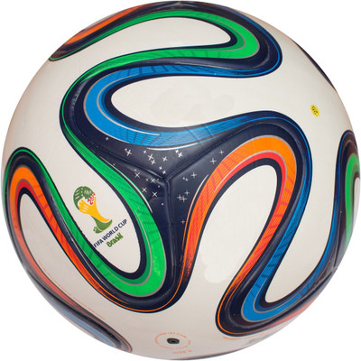 

Fabulous Brazuca 32 Panel Hand Stitched Football,  (Multicolour) Football - Size: (Pack of 1, Multicolor