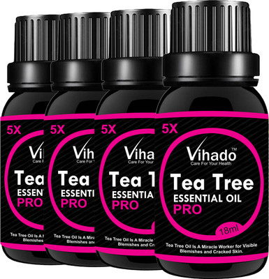 

VIHADO 5x PRO Tea Tree Oil (18 ml) (pack of 4)(18 ml)