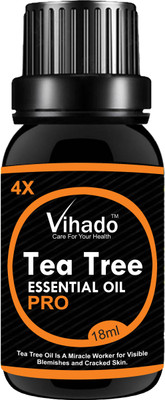 

VIHADO 4x PRO Pure Essential Tea Tree oil - 18gm (Pack of 1)(18 ml)