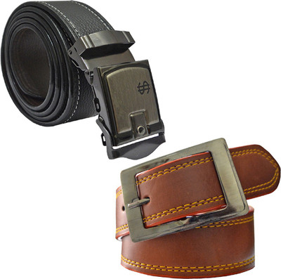 

LOOPA Men Formal Multicolor Synthetic Belt