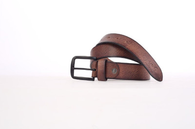 

modello crafts Men & Women Casual Brown Genuine Leather Belt