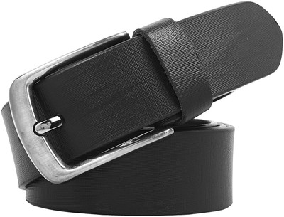 

kaezri Men Casual Black Genuine Leather Belt