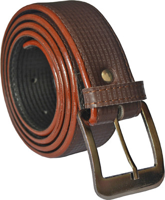 

Sun Shopping Men Formal Brown Synthetic Belt