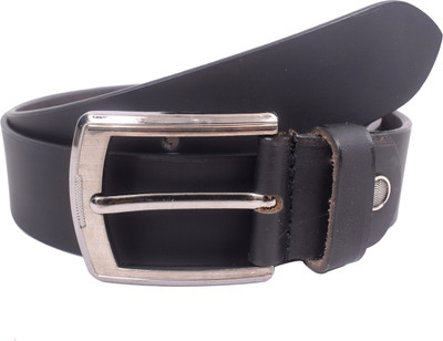 

Crazee Wear Men Formal Black Genuine Leather Belt, Na