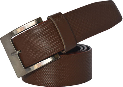 

Sun Shopping Men Formal Brown Synthetic Belt