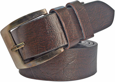 

Sun Shopping Men Formal Brown Synthetic Belt