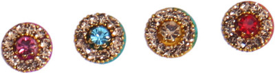 

Sunaina New Love Collection ROUND FOREHEAD Multicolor Bindis(FANCY BINDI)