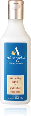 

Aaranyaa Skin soothing Hand & body lotion with Amino Fruit Extract, Cocoa Butter, Coconut Oil for deep Nourishment and Hydration(250 ml)