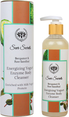 

Seer Secrets Bergamot Raw Sandhal Energizing Yogurt Enzyme Body Cleanser(200 ml)