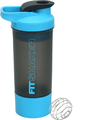 

Jaypee Plus Fit Gym Bottle 750 ml Shaker(Pack of 1, Blue), Grey blue