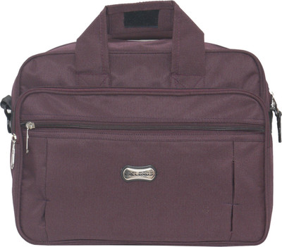 Exel Bags Office bag Medium Briefcase - For Men & Women(Maroon)