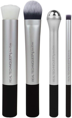 

Real Techniques Prep and Prime Makeup Brush Set(Pack of 4)