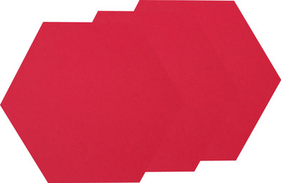 

Flyura (1 Ft. Each) Red Pin Board, Wall Hanging, Photo Display Board, Wall Decor, Home Decor, Office Decor, Key Hanger - (Pack of 3) Cork Bulletin Board(RED 1 Ft. Each)