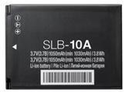 

Samsung SLB-10A Rechargeable Battery Capacity of 1050mah Camera Lithium-ion(Yes)