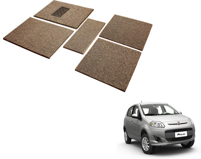 MOCKHE Rubber, EVA Standard Mat For  Fiat Palio(Black, Beige)