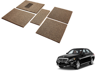 MOCKHE Rubber, EVA Standard Mat For  Mercedes Benz E-Class(Black, Beige)