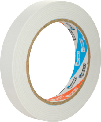 

Chrome Double Sided Handheld 18mm*3m*1.5mm EVA Foam Tape (Manual)(Set of 6, White)