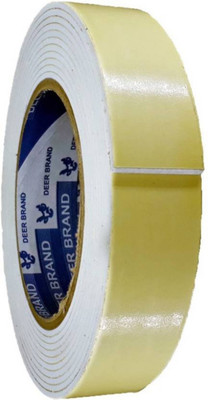 

S.Blaze GOOD QUALITY PACK OF 2 PCS. 1 INCH DOUBLE SIDED TAPE na FOAM TYPE (Manual)(Set of 2, Multicolor)