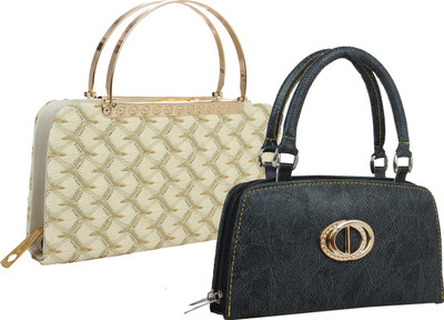 

Element Cart Casual, Formal, Party Multicolor Clutch