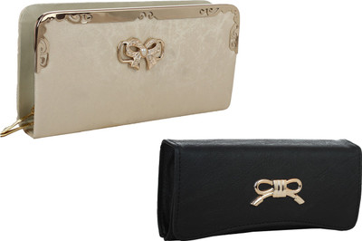 

Element Cart Casual, Formal, Party Black, Gold Clutch