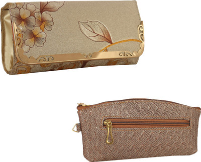 

Element Cart Casual, Formal, Party Multicolor Clutch