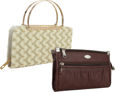 

Element Cart Casual, Formal, Party Multicolor Clutch