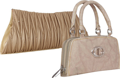 

Element Cart Casual, Formal, Party Beige Clutch