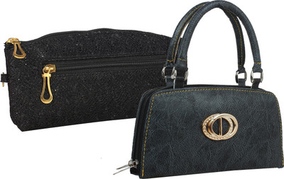 

Fillincart Casual, Formal, Party Black Clutch