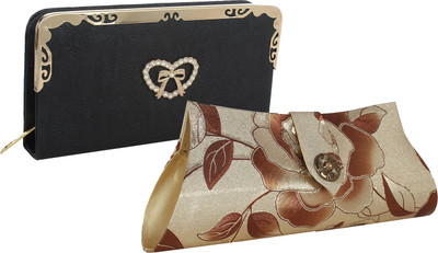 

Element Cart Casual, Formal, Party Multicolor Clutch