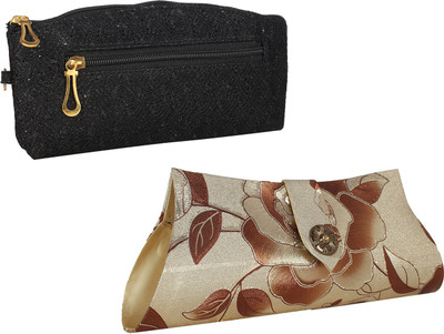 

Element Cart Casual, Formal, Party Multicolor Clutch
