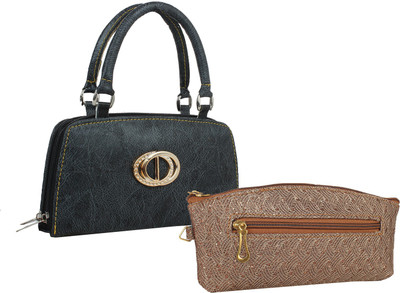 

Element Cart Casual, Formal, Party Brown, Black Clutch, Black;brown