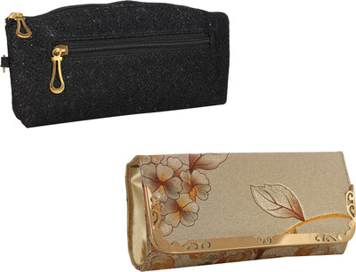 

Element Cart Casual, Formal, Party Multicolor Clutch