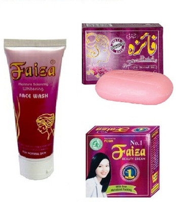 

Faiza fairness cream(Set of 3)