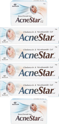 

MANKIND COMBO OF ACNE STAR GEL AND SOAP(Set of 6)