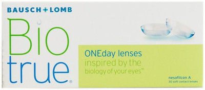 

Bausch & Lomb Biotrue One Day Lens Daily(-3.50, Colored Contact Lenses, Pack of 30)